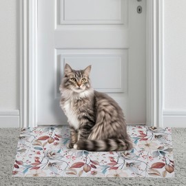 Wild Living Cat Carpet Protector for Pets Prevents and Provides a Solution to cat Ripping up Carpet Under Door Anti Scratch Door Protector cat Scratch Carpet Protector mat with Adhesive