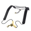 Saxophone Double Shoulder Strap Artificial Leather Length Adjustable Alto Tenor