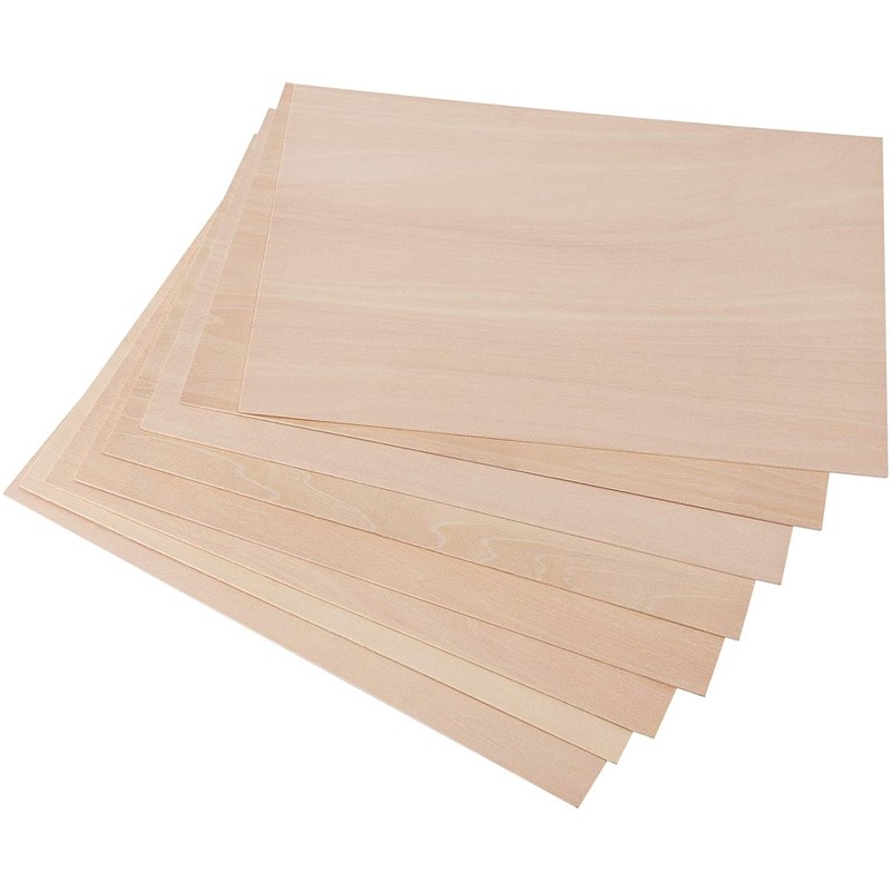 HAKZEON 15 PCS 300 x 200 x 1.5mm Balsa Wood