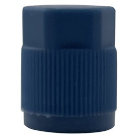 Sherco-Auto Blue A/C R-134a Low Side Service Port Cap 15 MM - 9 MM x 1 MM - 10 Pack - Made in USA