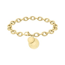 LIEBESKIND Stainless Steel Bracelet (Gold) 20cm, Stainless Steel, none