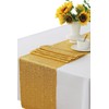 WENSINL Gold Table Runner - Pack of 10 Sequin Table