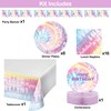 Trendware Tie Dye Birthday Party Kit, Serves 8