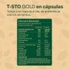 VitalBotanics T-STO GOLD 120 capsulas de 500 mg | Testo