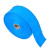 NATGIC 15M Car Motorcycle Exhaust Heat Wrap Tap Header Glassfiber
