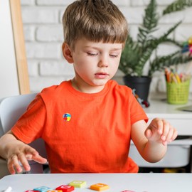 6 Pcs Autism Awareness Pin Multi Color Enamel Lapel Pin Puzzle Piece for Men Brooches with 6 Designs, Metal, other