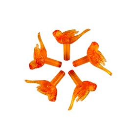 National Artcraft Orange Mini Dove Ceramic Christmas Tree Lights - 144/Pack
