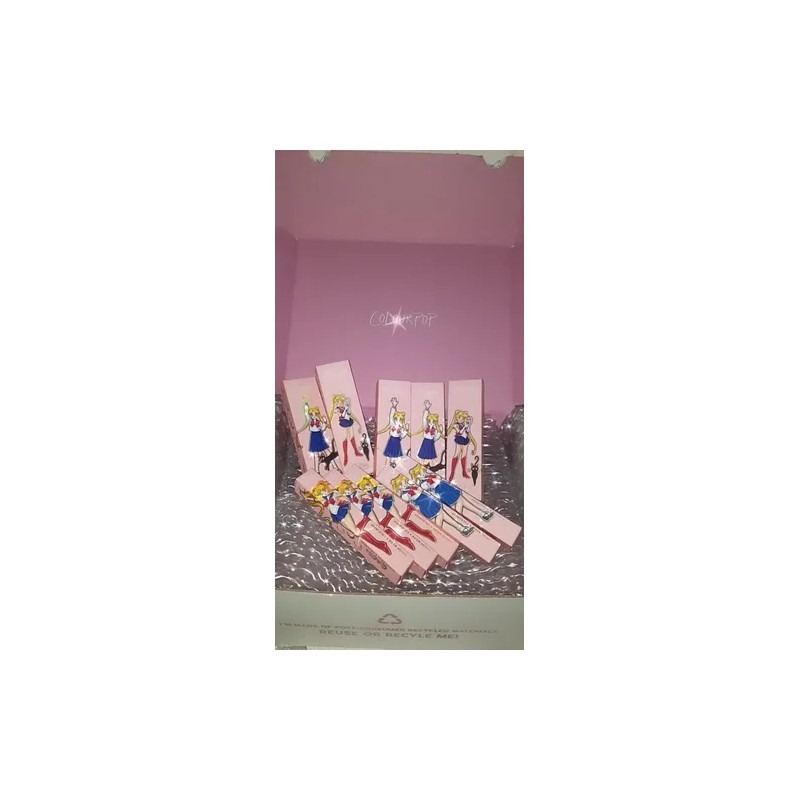 Dúo Labial ColourPop Sailor Moon Rosa Mate Larga Duración Cremoso