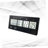 SHOWERORO School Examination Countdown Timer Wall Clock for Students Black