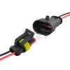 carbbuy 20X Car Waterproof Electrical Wire Cable Connector Male Female