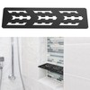 Hezaosth Rectangular Shelf for 12 Inch Tile Prefabricated Niches, Shower