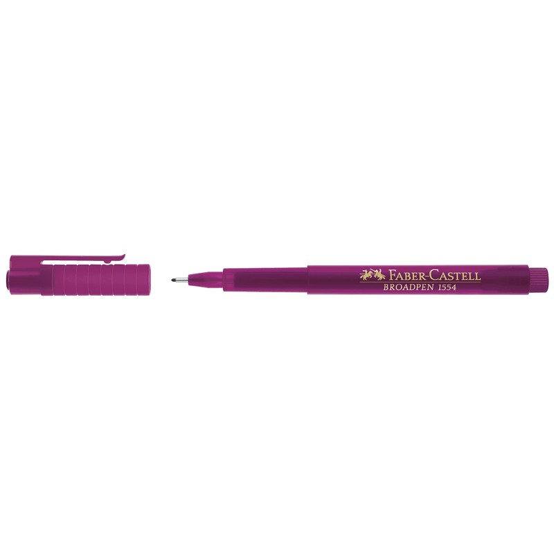 Broadpen 1554 Fineliner Line 0.8 mm Ink Colour (Complete Set