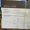 Allen Roth Kameron Bathroom Sink Faucet 1 Handle Single Drain