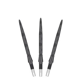 TARGET Darts Swiss Point Storm Steel Dart Points, Onyx (3 Pack Set of Tips) 30MM – Black | Change Dart Points, Spare Tips, Professional Darts Accessories