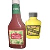 Trader Joe's Organic Ketchup and Organic Yellow Mustard Bundle 2