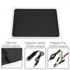 20W Monocrystalline Silicon Outdoor Camping Hiking USB Solar Panel Portable