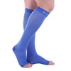 Doc Miller Open Toe Compression Socks, 15-20 mmHg, Toeless Compression