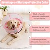 Inflatable Dog Cone Collar for Large Medium Small Dogs, Soft