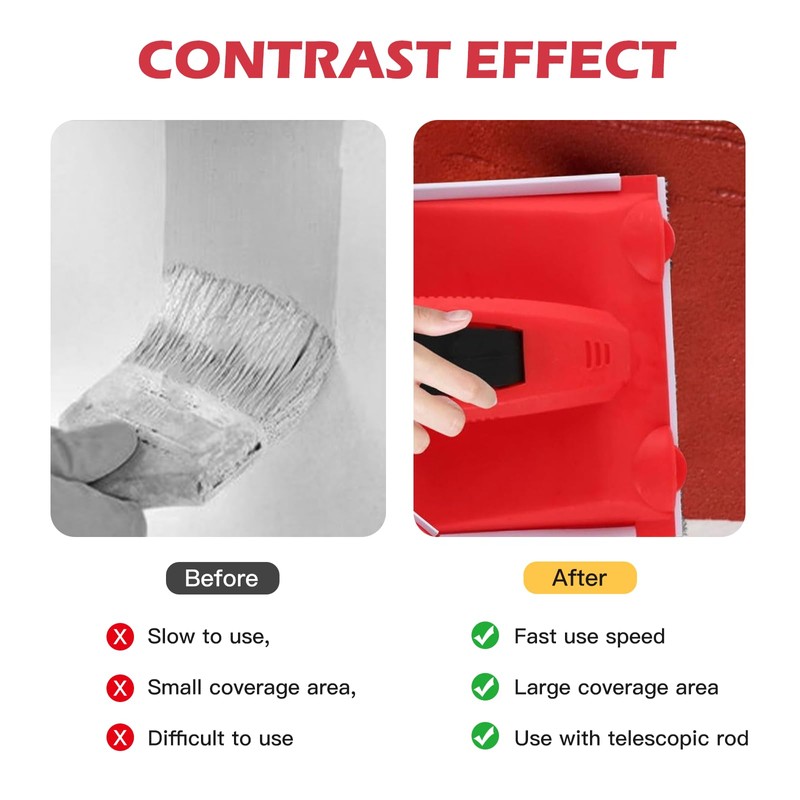 Funnaura 2 Pcs Paint Edger Tool for Cutting in, Edge