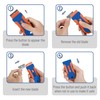 Bates- Razor Blade Scraper Tool, 2 Pack, 30 Extra Steel