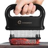 JY COOKMENT Meat Tenderizer with 48 Stainless Steel Ultra Sharp