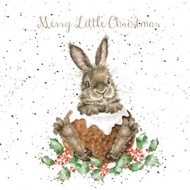Wrendale Designs by Hannah Dale - Merry Little Christmas - Christmas Card Box Set - Pack of 8