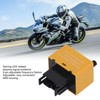Electronic LED Flasher Relay 8 Pin Adjustable Frequency ABS Flasher