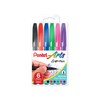 Pentel Arts Sign Pen Wallet of 6 Assorted Colours (S520-6)