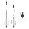QUARKZMAN 5 Pack Metallic Stylus Pen, Retractable Mini Capacitive Aluminium