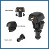 A ABSOPRO Front Windshield Washer Nozzles Fit for Ford F150