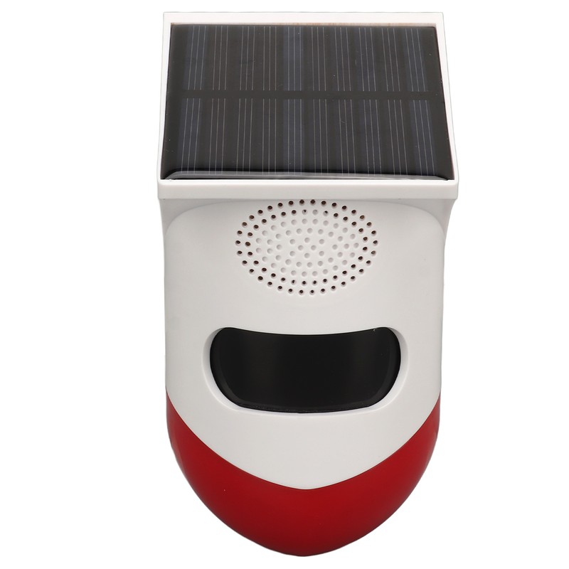 Solar Strobe Light Alarm Waterproof Waterproof Anti Theft Outdoor Motion