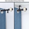 Ceramic Curtain Rods for Windows 48 to 84 Inch,1 Inch