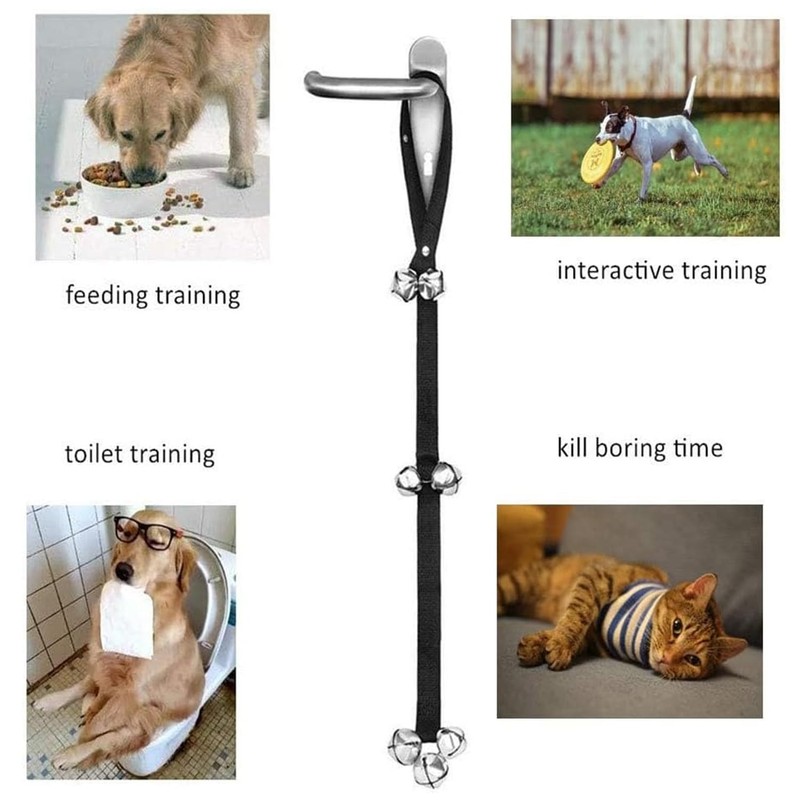 Uskerb Dog Doorbell for Potty Training - Premium Quality Pet