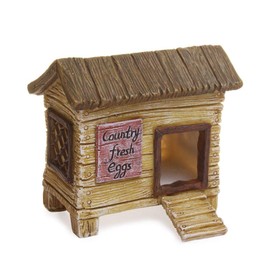 Woodland Knolls Mg202 Chicken Coop Fairy Garden