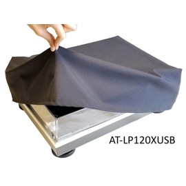 Dust Cover for AT-LP120XUSB Audio-Technica-Compatible Turntable (Not Compatible for AT-LP120) - Light, Dust, Scratch Protection - Non-Toxic, Odor-Free Nylon Fabric - Black