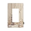 Pznen Rustic Nautical Single Rocker Light Switch Covers Coastal Sea