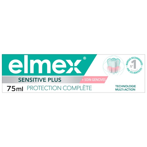 Elmex Sensitive Plus Full Protection Toothpaste, 75 ml