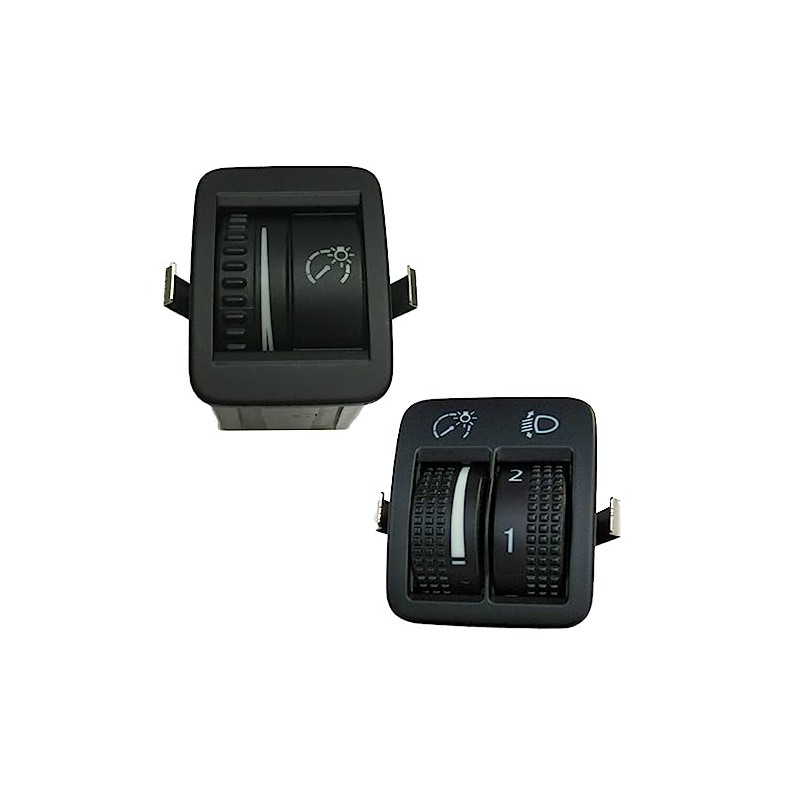 Cakievro New Front Headlight Height Dimmer Control Switch for VW