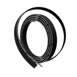 BNTECHGO 24 Gauge Silicone Ribbon Cable Flexible 5P Black 3 ft Flat Cable 24 AWG Stranded Tinned Copper Wire