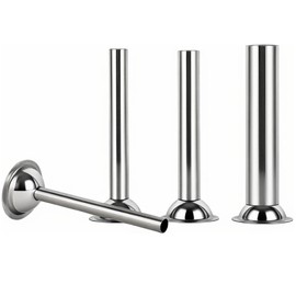 Vexillaris #5 Meat Grinder Sausage Stuffing Tube Sausage Stuffing Tubes Stuffing Nozzles Stainless Steel Sausage Maker Tubes 4 Tubes with Openings of 5/4”, 1”, 3/4”, 1/2”