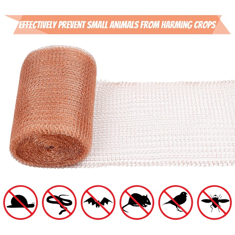 Cozlly 9 m x 12.7 cm Copper Net Against Snails,