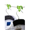 BiB Windproof Clothes Peg Hanger HOOK UPS - 30 Pack
