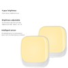 2pcs LED Sensing Night Light 2700K Soft White Plug in