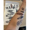 Temporary Feather Tattoo Dream Catcher Tattoo Fake Tattoo Total 22