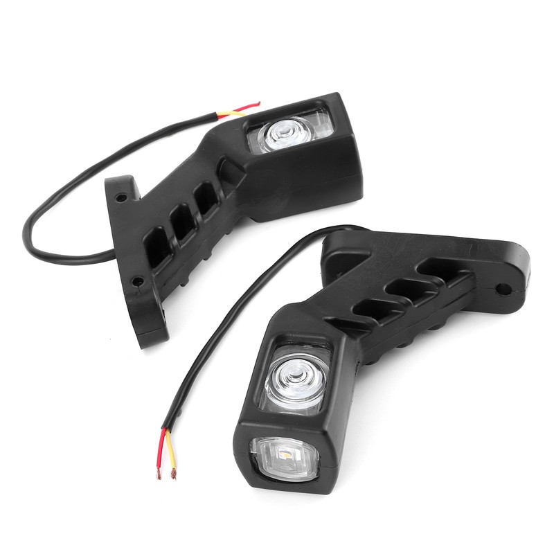10‑30V Car Truck Trailer 3 Sides 4LED Side Marker Lights
