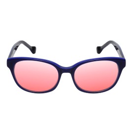 Calabria North Shore Cat Eye Pink Tint FL-41 Reading Glasses +0.25 Navy Blue Women Blue Light Sensitive FL41 Readers