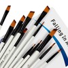 Falling in Art Paint Brushes Set, 12 PCS Nylon Professional