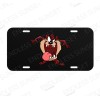 Amel Taz Tasmanian Devil Looney Tunes Cartoon License Plate Front