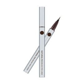 Missha Natural Fix Brush Pen Liner (Brown) / 내추럴 픽스 브러쉬 펜 라이너 (브라운)