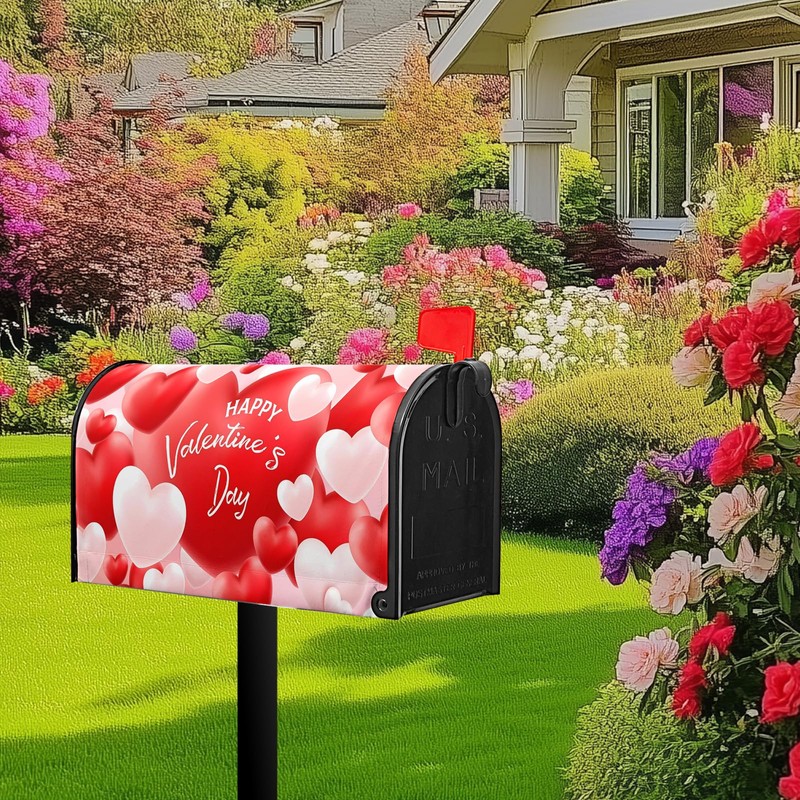 Valentine Mailbox Covers Magnetic Valentines Day Mailbox Magnetic Mailbox Covers